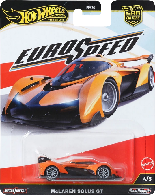 Hot Wheels 2025 Premium Car Culture Euro Speed Set | 1:64