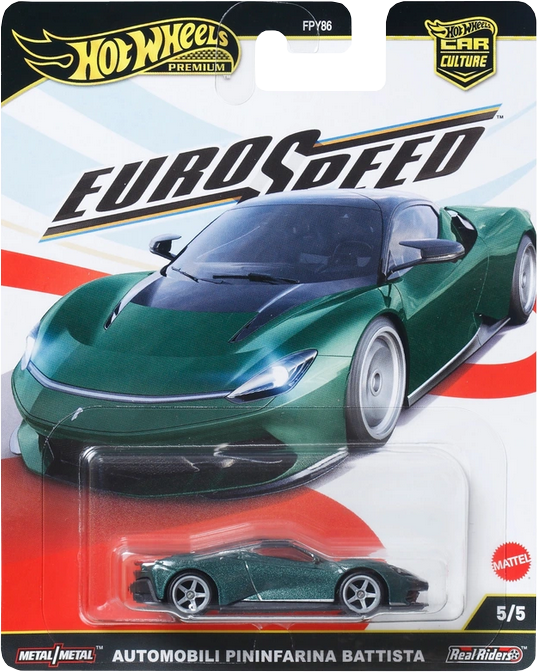 Hot Wheels 2025 Premium Car Culture Euro Speed Set | 1:64