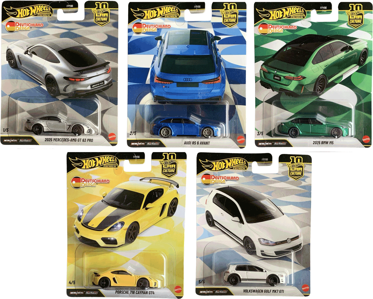 Hot Wheels 2026 Deutschland Design 961W Sealed Case DOUBLE-TAPED! | 1:64