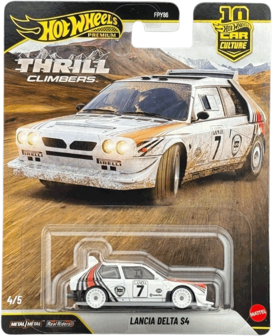 Hot Wheels 2026 Thrill Climbers Lancia Delta S4 | 1:64