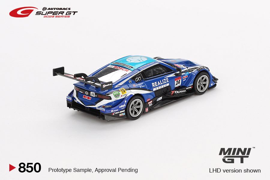 Mini GT #850 - Nissan Z GT500 #24 Kondo Racing Advin Z Super GT Series, blau | 1:64
