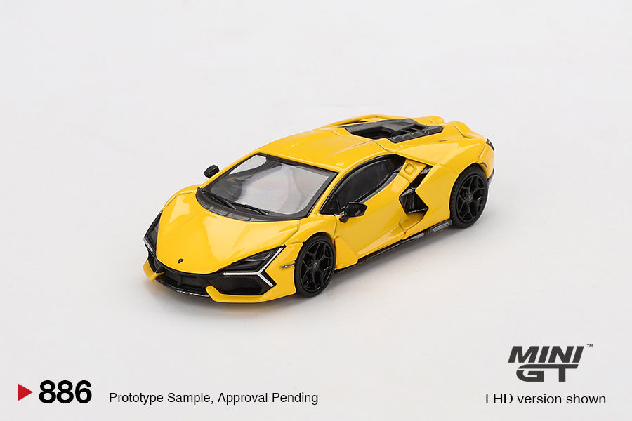 Mini GT #886 - Lamborghini Revuelto Giallo, gelb | 1:64