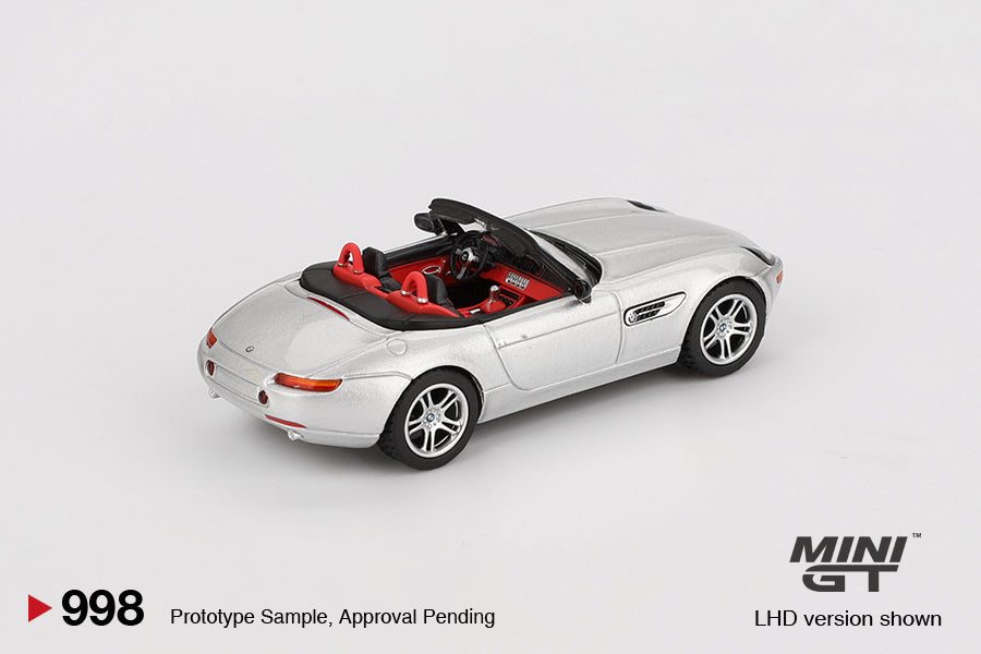 Mini GT #998 - BMW Z8, titan-silber | 1:64