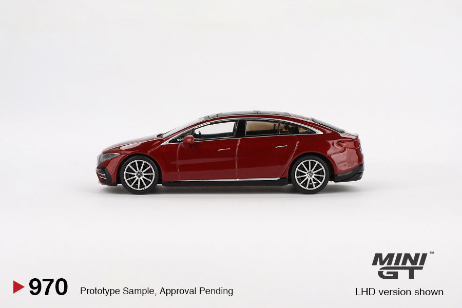 Mini GT #970 - Mercedes-Benz EQS 580 4Matic, rot | 1:64