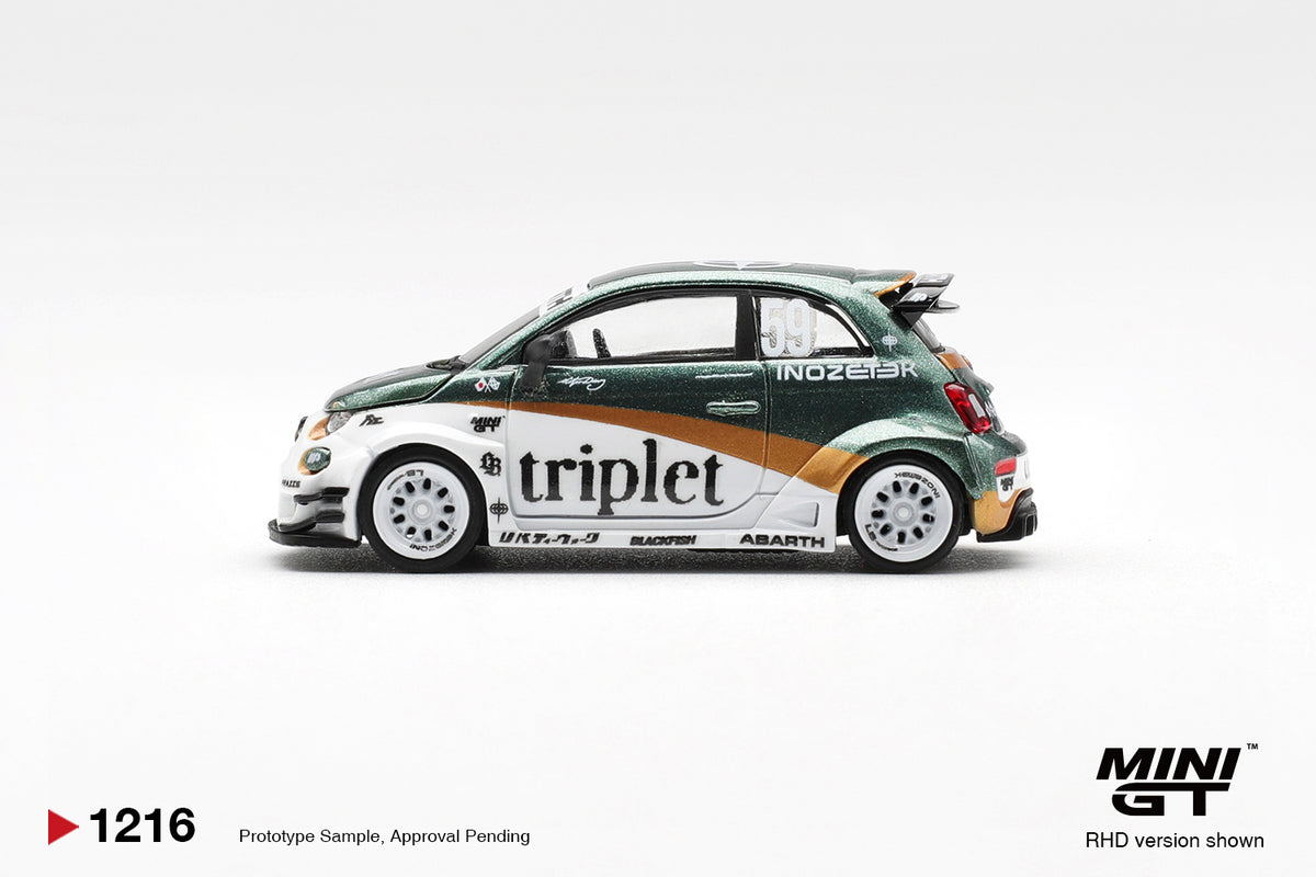 Mini GT #1216 - Abarth 595 LB-WORKS, TY Edition | 1:64