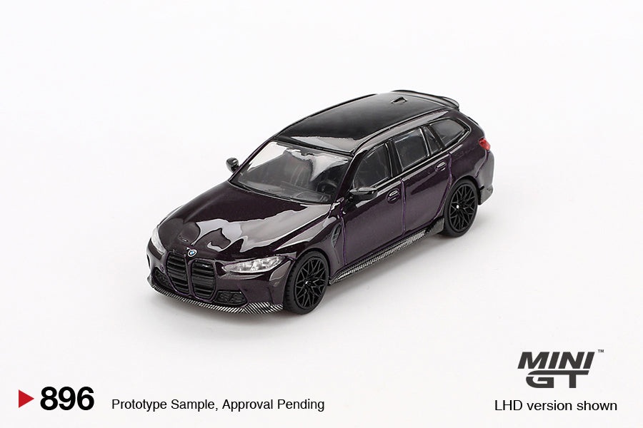 Mini GT #896 - BMW M3 Touring (G81) Performance, violett | 1:64