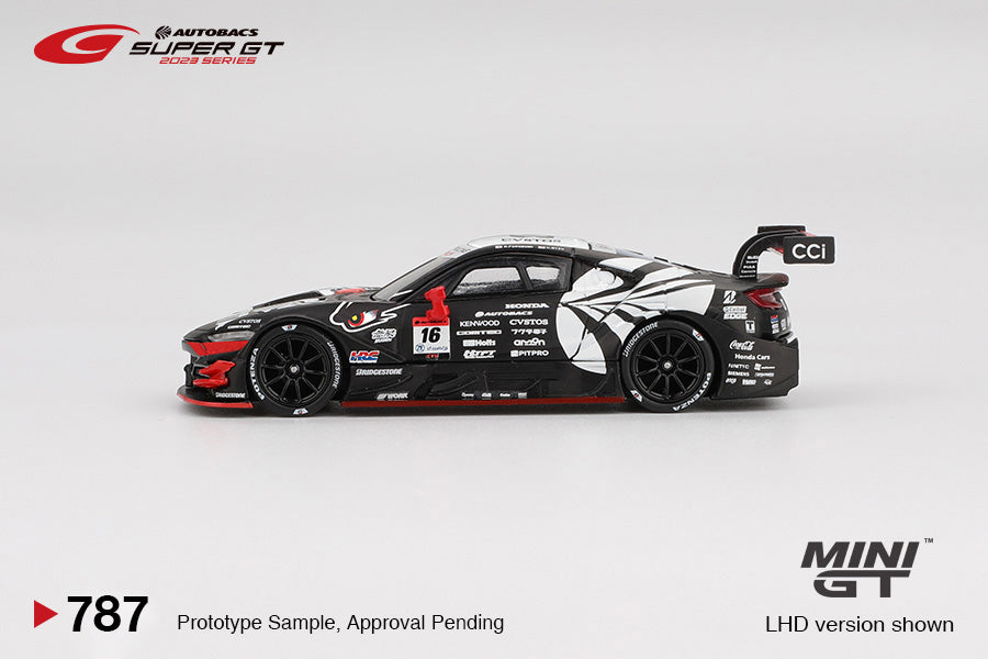 Mini GT #787 - Honda NSX-GT Type S GT500 #16 *ARTA MUGEN NSX-GT* ARTA SUPER GT Series, schwarz/rot/weiß | 1:64