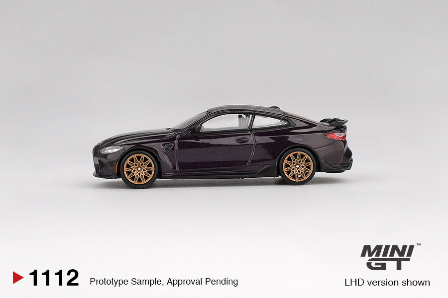 Mini GT #1112 - BMW M4 M-Performance, Daytona Violet | 1:64