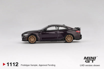 Mini GT #1112 - BMW M4 M-Performance, Daytona Violet | 1:64
