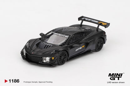 Mini GT #1186 - Chevrolet Corvette Z06 GT3.R Road America, Test car | 1:64