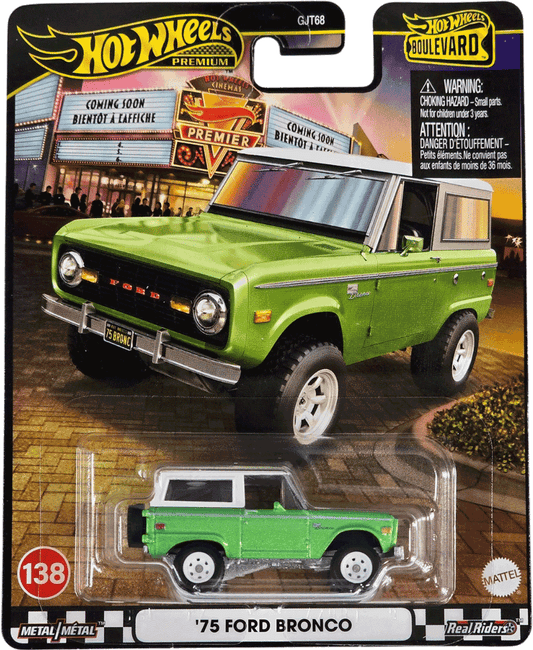 Hot Wheels Boulevard #138 '75 Ford Bronco | 1:64