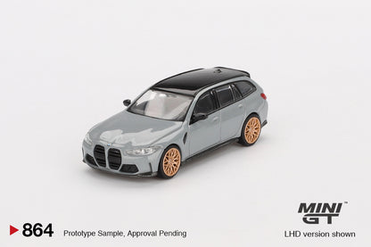 Mini GT #864 - BMW M3 Touring (G81) Competition, grau | 1:64