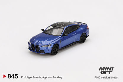 Mini GT #845 - BMW M4 (G82) Competition, blau | 1:64