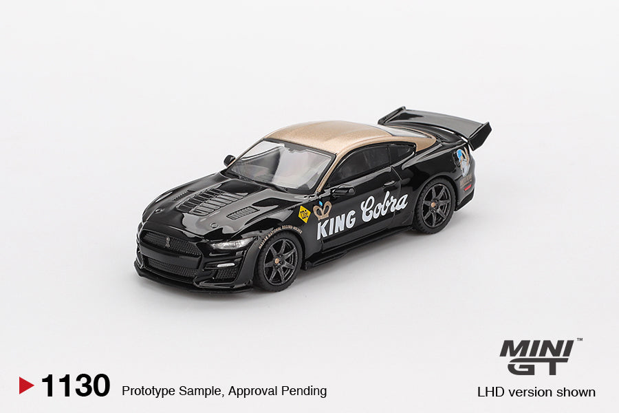 Mini GT #1130 - Shelby GT500 Dragon Snake Concept Black/Gold | 1:64