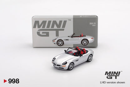 Mini GT #998 - BMW Z8, titan-silber | 1:64