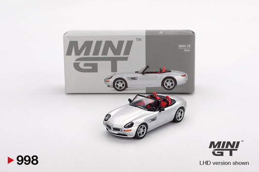 Mini GT #998 - BMW Z8, titan-silber | 1:64