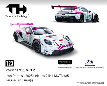 Trends Hobby - Porsche 911 GT3 R, Iron Dames - 2025 LeMans 24h #85 | 1:64
