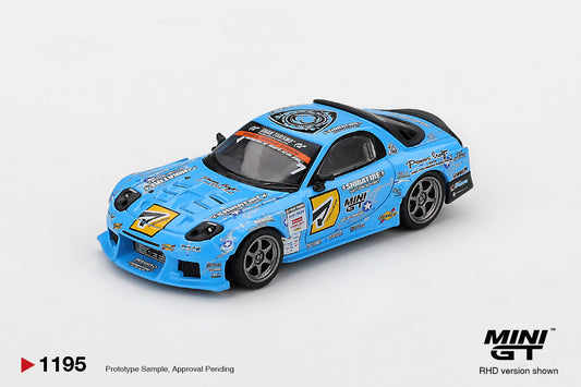 Mini GT #1195 - Mazda RX-7 RE-Amemiya 2025 D1GP | 1:64