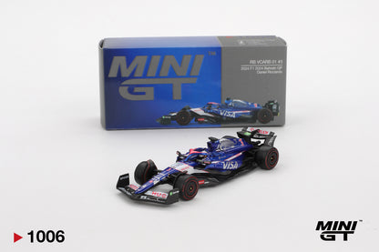 Mini GT #1006 - RB VCARB 01 #3 Daniel Ricciardo 2024 F1 2024 Bahrain GP | 1:64