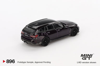 Mini GT #896 - BMW M3 Touring (G81) Performance, violett | 1:64
