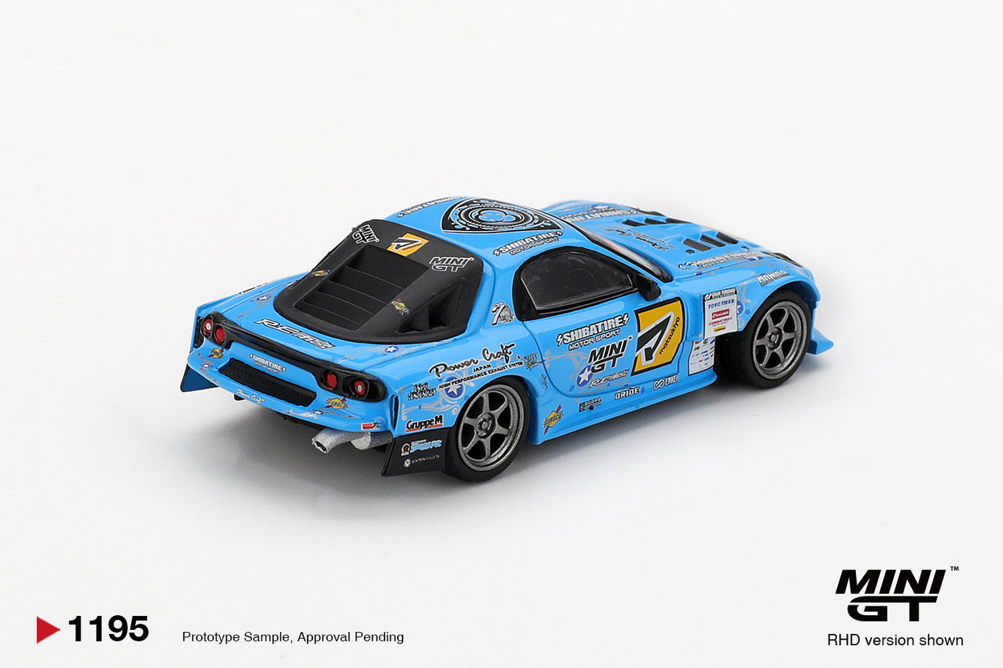 Mini GT #1195 - Mazda RX-7 RE-Amemiya 2025 D1GP | 1:64
