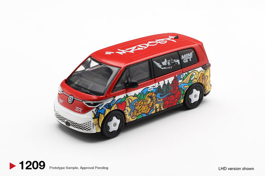Mini GT #1209 - Volkswagen ID. Buzz, Mizu Design | 1:64