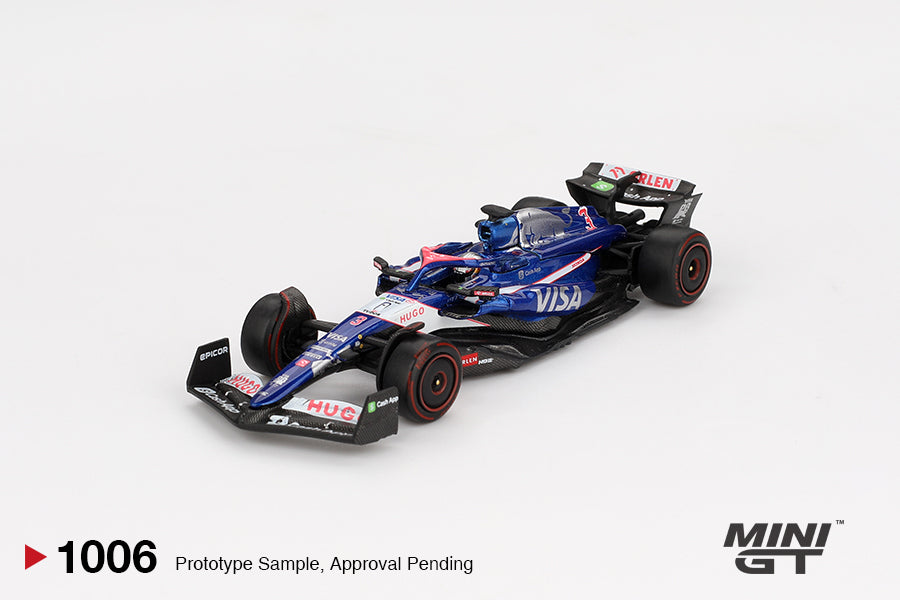 Mini GT #1006 - RB VCARB 01 #3 Daniel Ricciardo 2024 F1 2024 Bahrain GP | 1:64