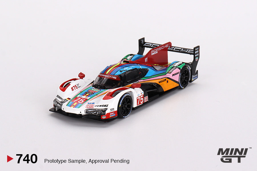 Mini GT #740 - Porsche 963 #75 Porsche Penske Motorsport 2023 24 Hrs of Le Mans | 1:64