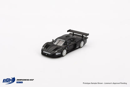 BBR Models - Mini GT: Maserati MC12 Competitizone Test Fiorano, black | 1:64