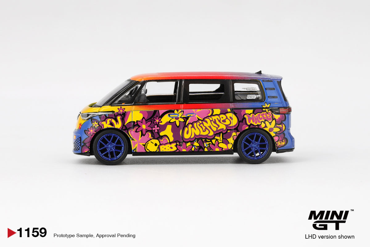 Mini GT #1159 - Volkswagen ID.Buzz KW/BBS | 1:64