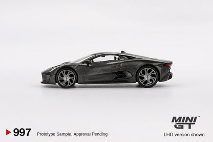 Mini GT #997 - Jaguar C-X75 Test Car, schwarz | 1:64