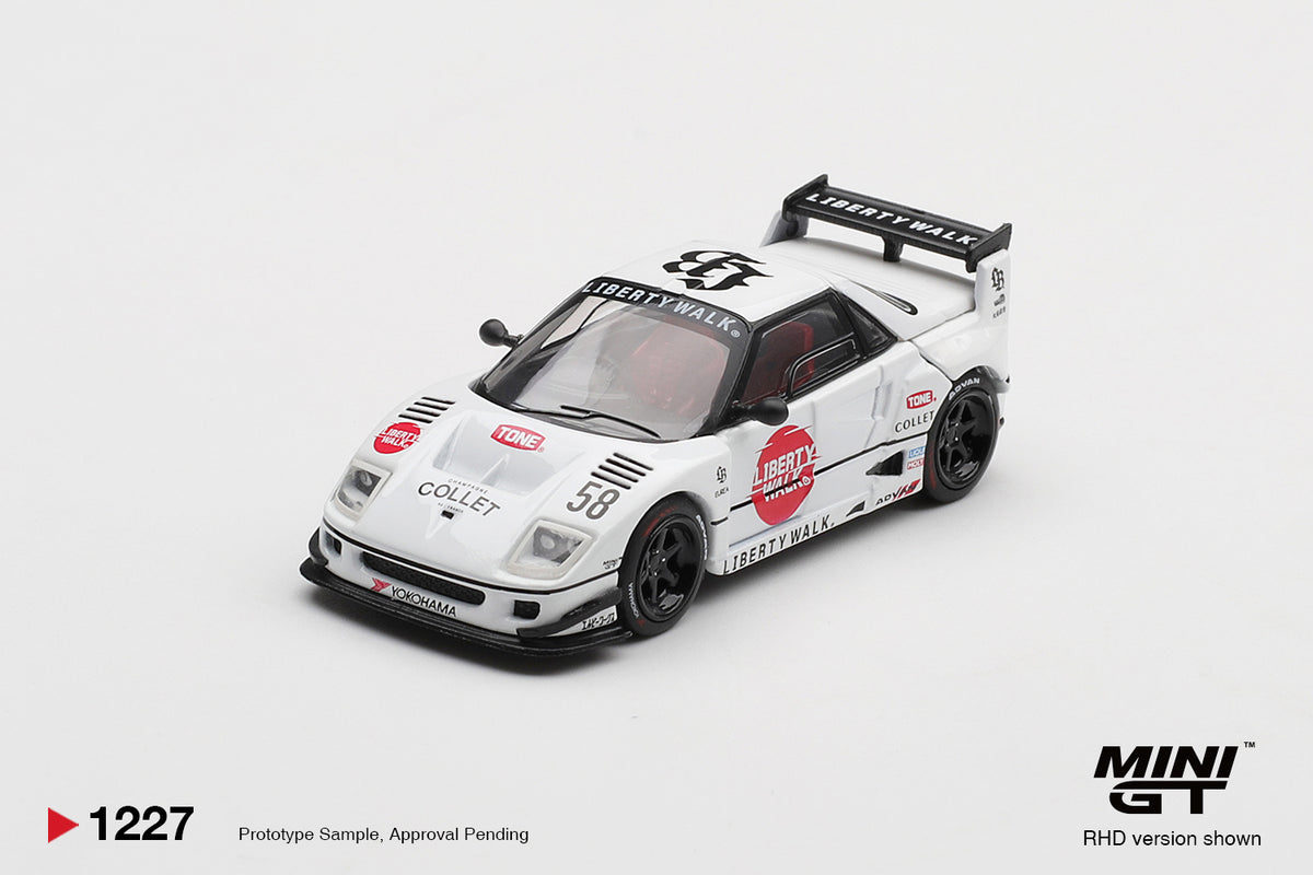 Mini GT #1227 - Mazda AZ-1 Liberty Walk LB40 LB-Hinomaru | 1:64