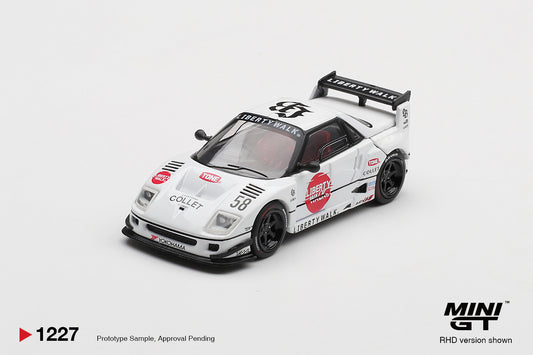 Mini GT #1227 - Mazda AZ-1 Liberty Walk LB40 LB-Hinomaru | 1:64