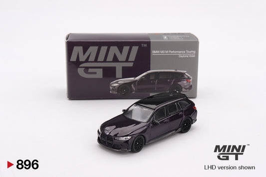 Mini GT #896 - BMW M3 Touring (G81) Performance, violett | 1:64