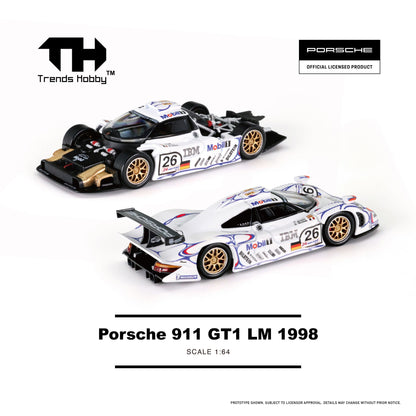 Trends Hobby - Porsche 911 GT1 LM 1998 "Le Mans 24 Hrs. Endurance Race Champion" | 1:64