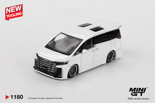 Mini GT #1180 - Toyota Vellfire 40 KUHL, White| 1:64