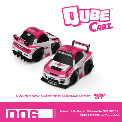 Mini GT - QubeCarz Sealed Case of 6 Cars inkl. CHANCE auf CHASE! | 1:64