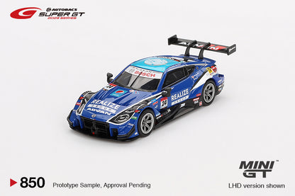 Mini GT #850 - Nissan Z GT500 #24 Kondo Racing Advin Z Super GT Series, blau | 1:64