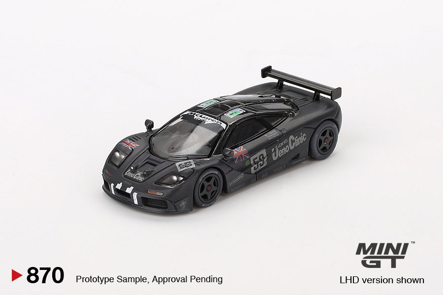 Mini GT #870 - McLaren F1 GTR, schwarz | 1:64