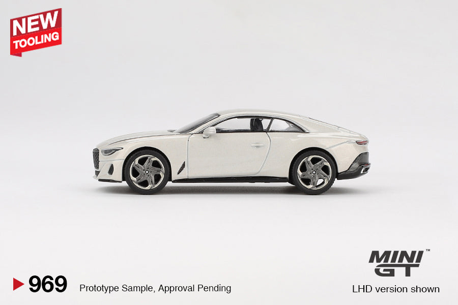 Mini GT #969 - Bentley Batur, Bonneville Pearl | 1:64