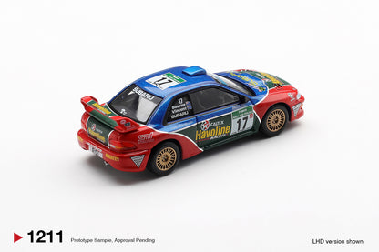 Mini GT #1211 - Subaru Impreza WRC98 #17 2000 Rally New Zealand | 1:64