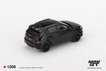 Mini GT #1206 - Hyundai KONA N, Phantom Black | 1:64