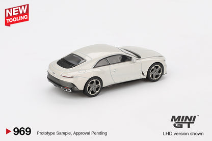 Mini GT #969 - Bentley Batur, Bonneville Pearl | 1:64
