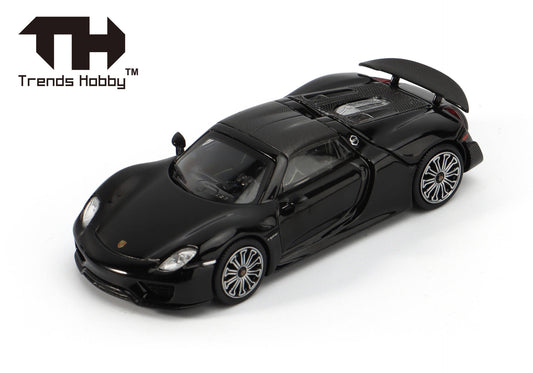 Trends Hobby - Porsche 918 Spyder, black | 1:64