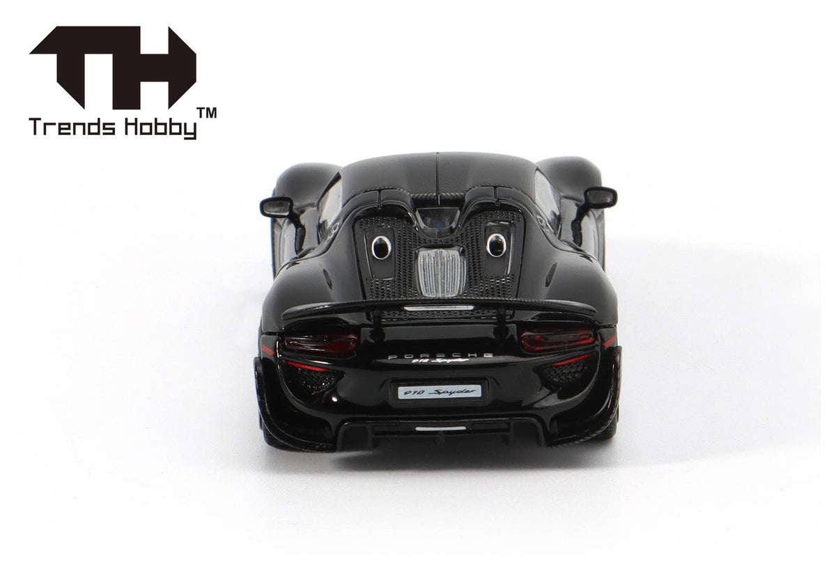 Trends Hobby - Porsche 918 Spyder, black | 1:64