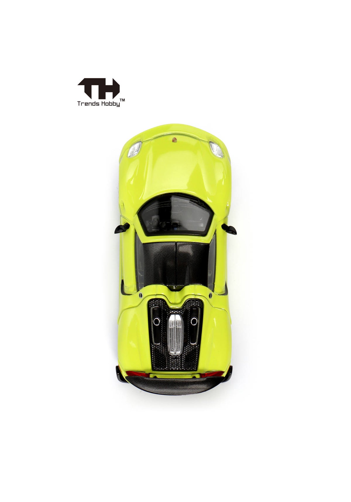 Trends Hobby - Porsche 918 Spyder, yellow | 1:64