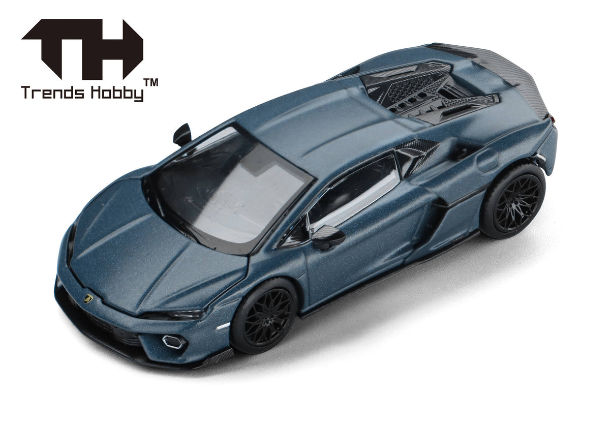 Trends Hobby - Lamborghini Temerario, blue | 1:64