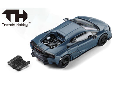 Trends Hobby - Lamborghini Temerario, blue | 1:64