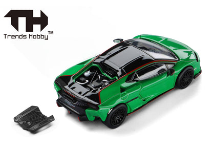 Trends Hobby - Lamborghini Temerario, green | 1:64