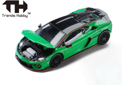 Trends Hobby - Lamborghini Temerario, green | 1:64